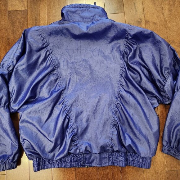 Adidas 80's women's purple jacket vintage retro - Picture 2 of 7